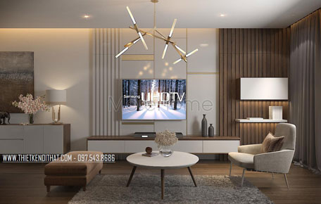 Thi công nội thất đồ gỗ đẹp