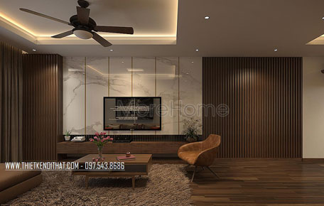 Thi công nội thất đồ gỗ đẹp