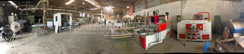 Xưởng sản xuất đồ nội thất gỗ tự nhiên